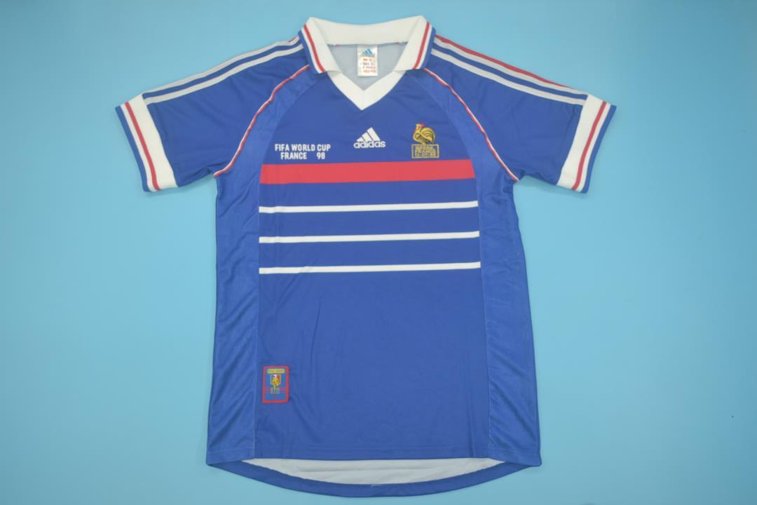 FRANÇA HOME WORLD CUP 98 - RETRO